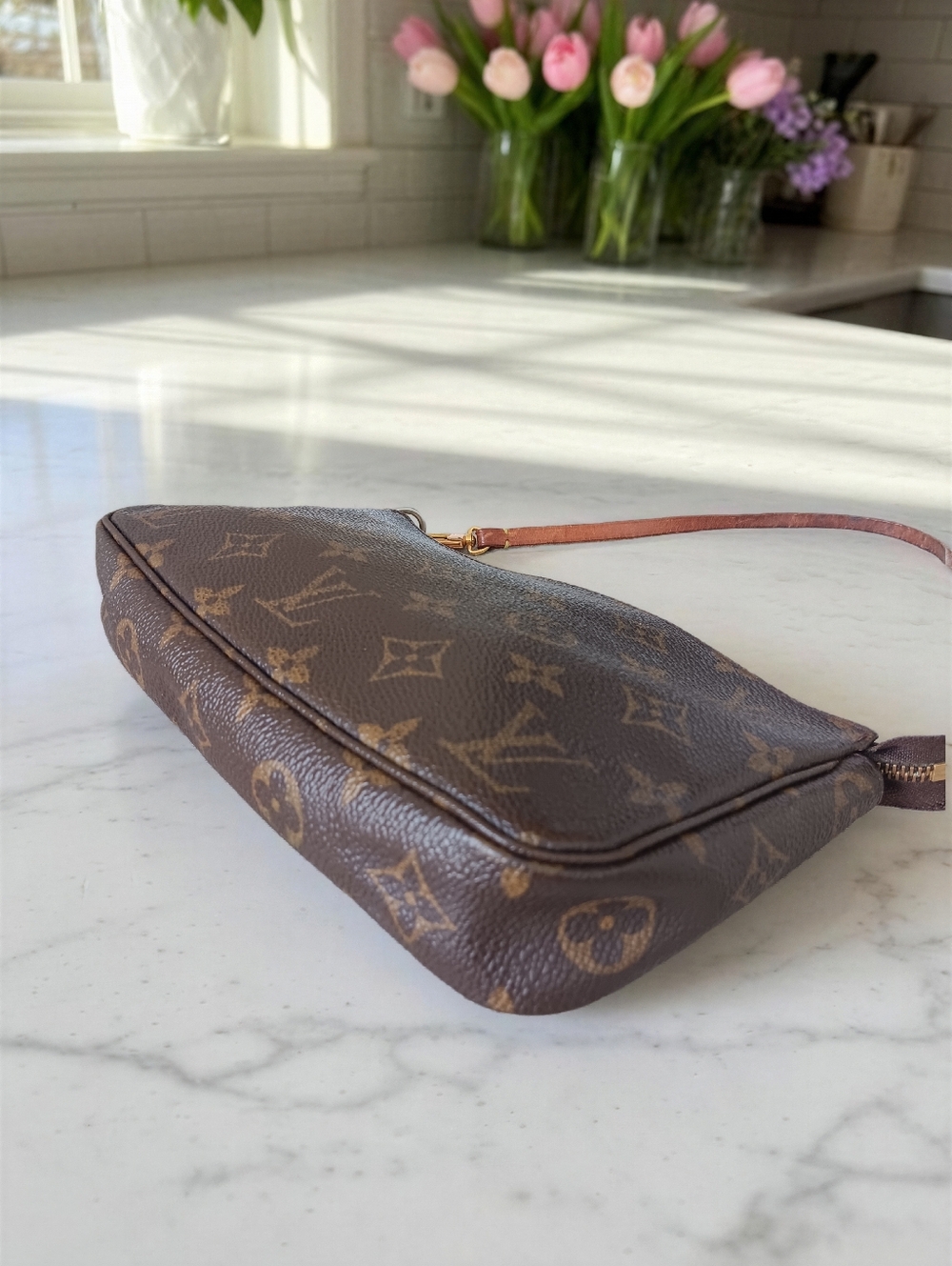 Louis Vuitton Monogram Pochette Accessoires Vintage 2000 Y2K ✨ - Picture 10 of 13